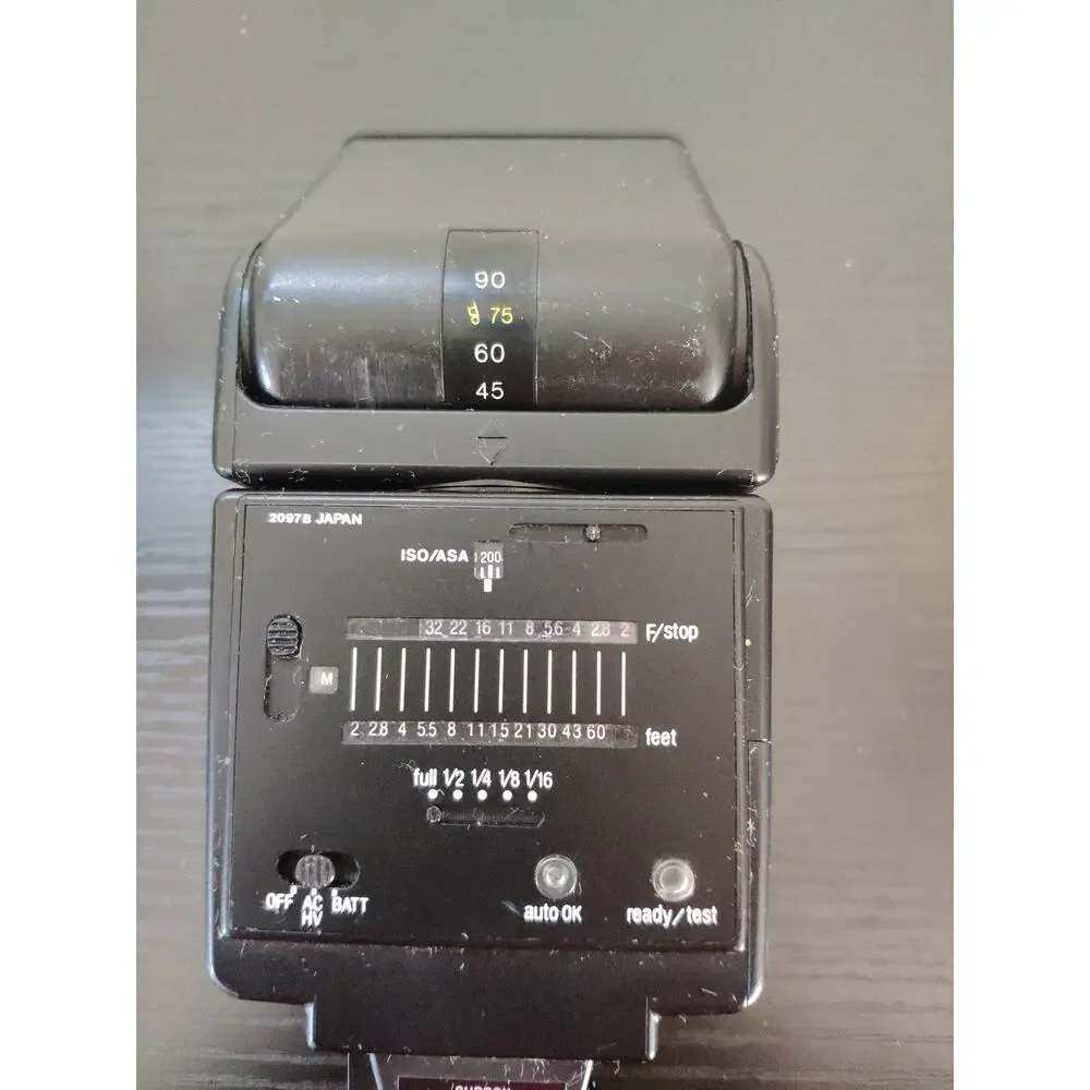 Vintage Sunpak Auto 433 D Thyristor Flash